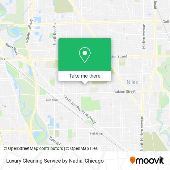 Luxury Cleaning Service by Nadia map