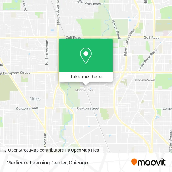 Medicare Learning Center map
