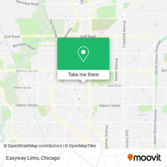 Easyway Limo map