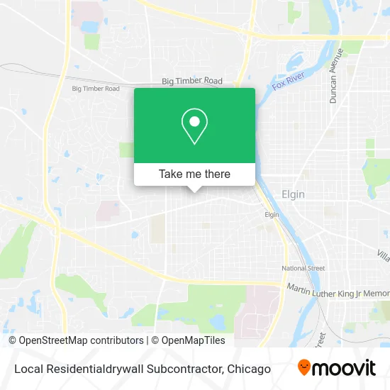 Local Residentialdrywall Subcontractor map