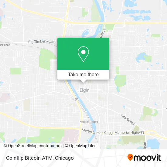 Coinflip Bitcoin ATM map
