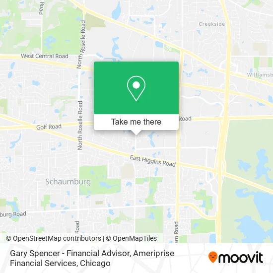 Mapa de Gary Spencer - Financial Advisor, Ameriprise Financial Services