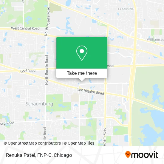 Renuka Patel, FNP-C map