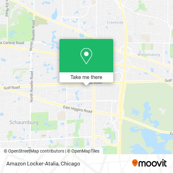 Amazon Locker-Atalia map