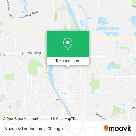 Vazquez Landscaping map