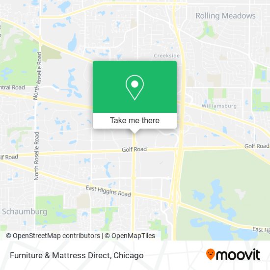 Mapa de Furniture & Mattress Direct