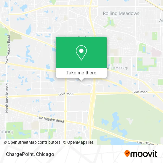 ChargePoint map