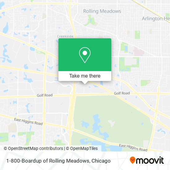 Mapa de 1-800-Boardup of Rolling Meadows