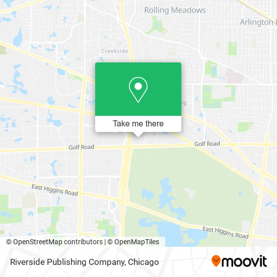 Riverside Publishing Company map