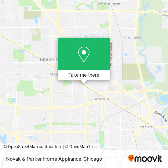 Novak & Parker Home Appliance map
