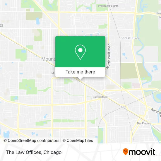 The Law Offices map