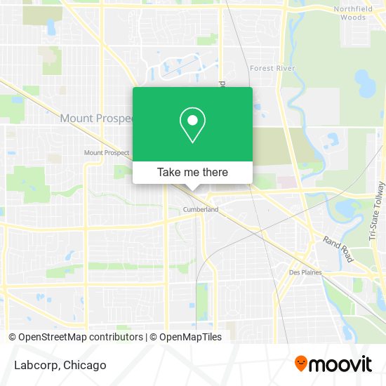 Labcorp map