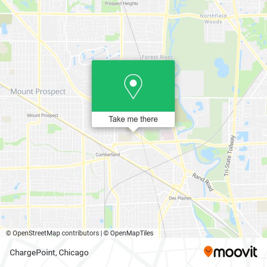 ChargePoint map