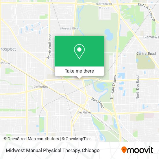 Midwest Manual Physical Therapy map