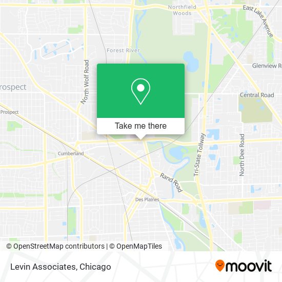 Levin Associates map