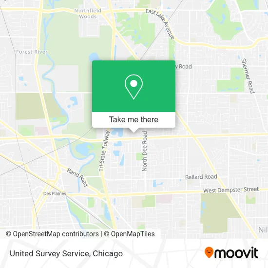 United Survey Service map