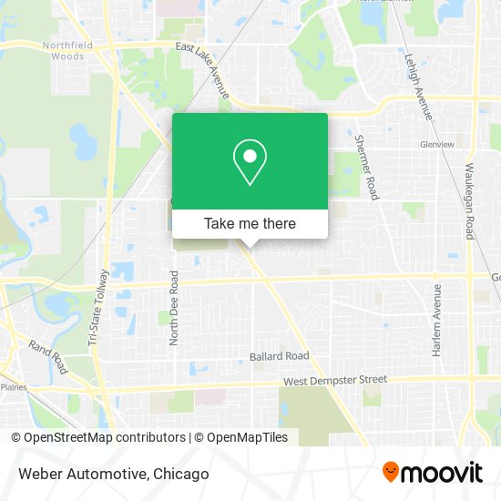 Weber Automotive map