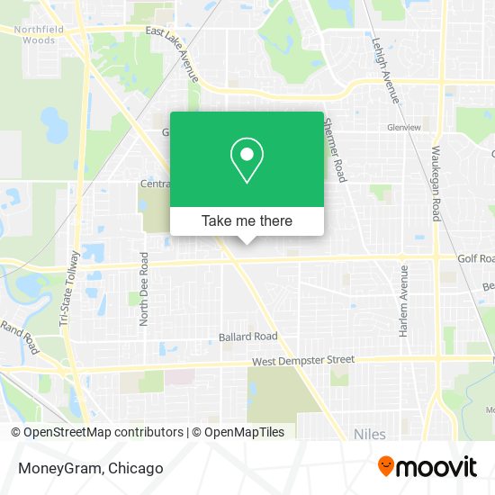 MoneyGram map