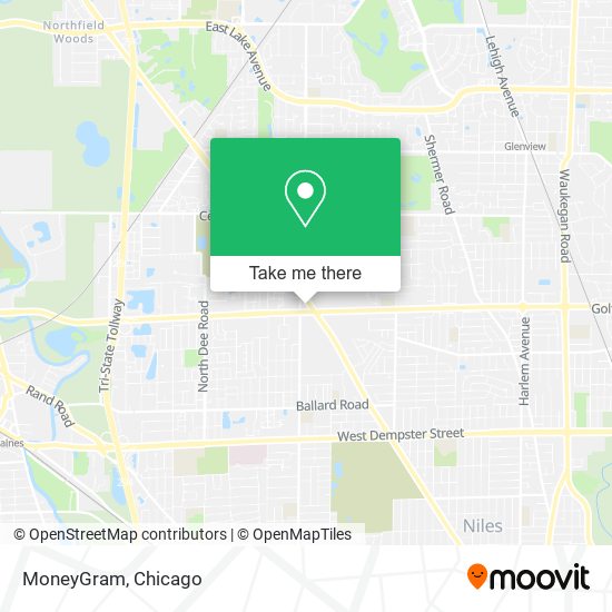 MoneyGram map