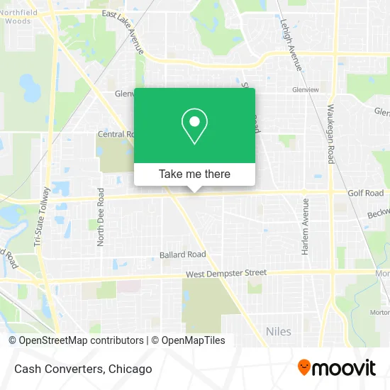 Cash Converters map