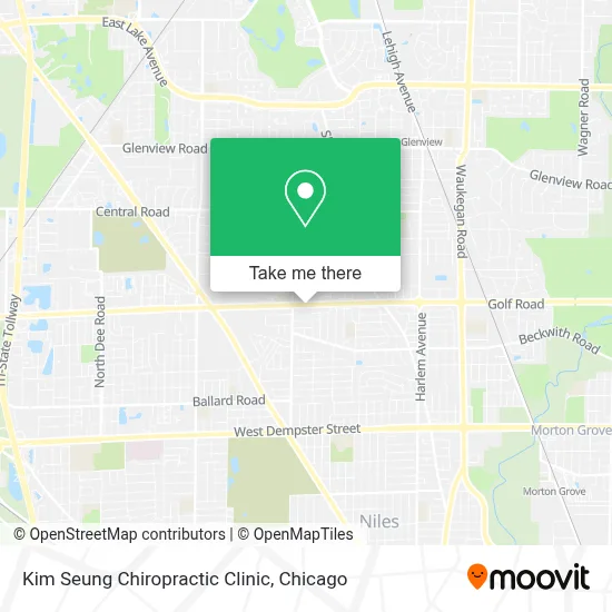 Kim Seung Chiropractic Clinic map