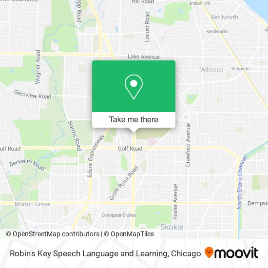 Mapa de Robin's Key Speech Language and Learning