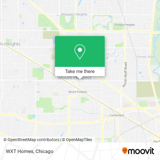 WXT Homes map