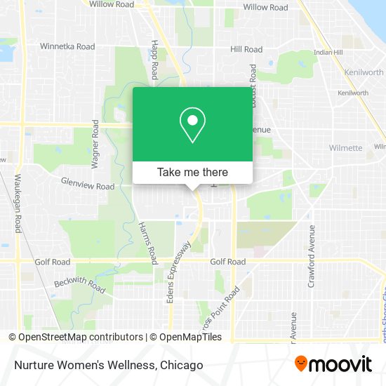 Nurture Women's Wellness map