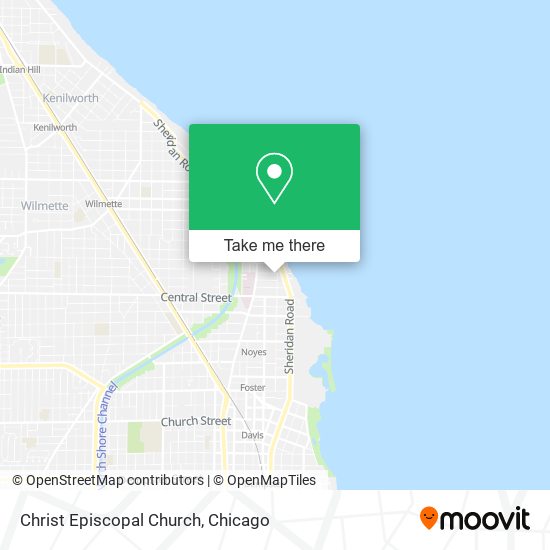 Christ Episcopal Church map