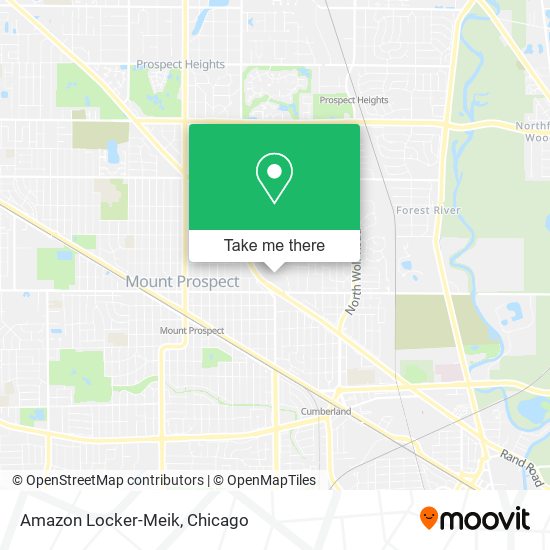Amazon Locker-Meik map