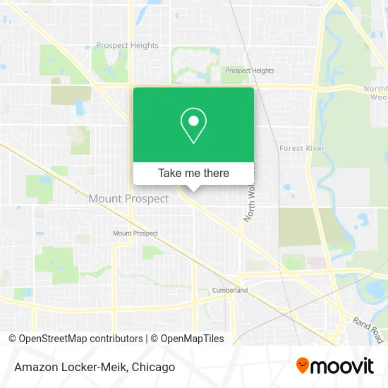 Amazon Locker-Meik map