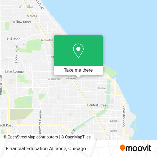 Financial Education Alliance map