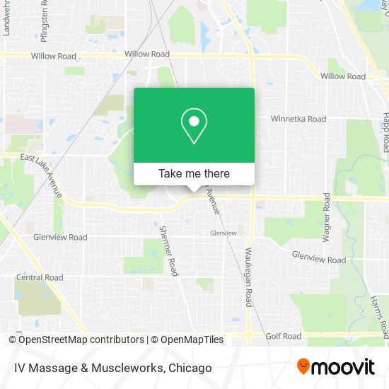 IV Massage & Muscleworks map