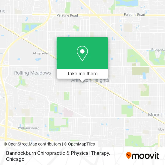 Bannockburn Chiropractic & Physical Therapy map