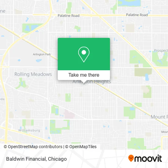 Baldwin Financial map