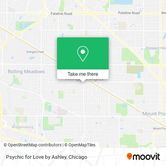 Mapa de Psychic for Love by Ashley