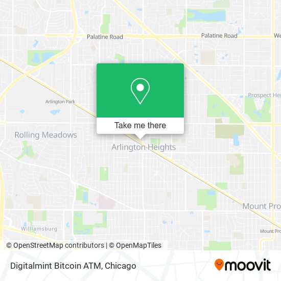 Digitalmint Bitcoin ATM map