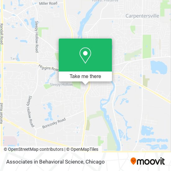 Associates in Behavioral Science map