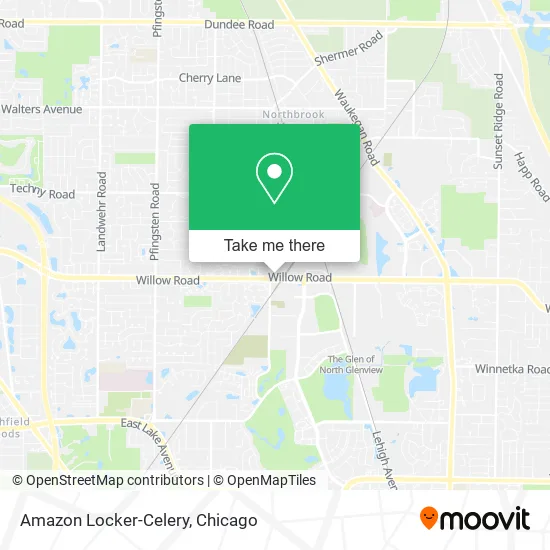 Amazon Locker-Celery map