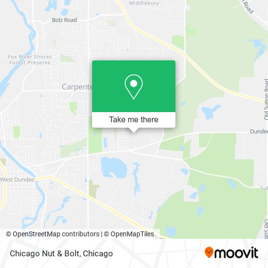 Chicago Nut & Bolt map