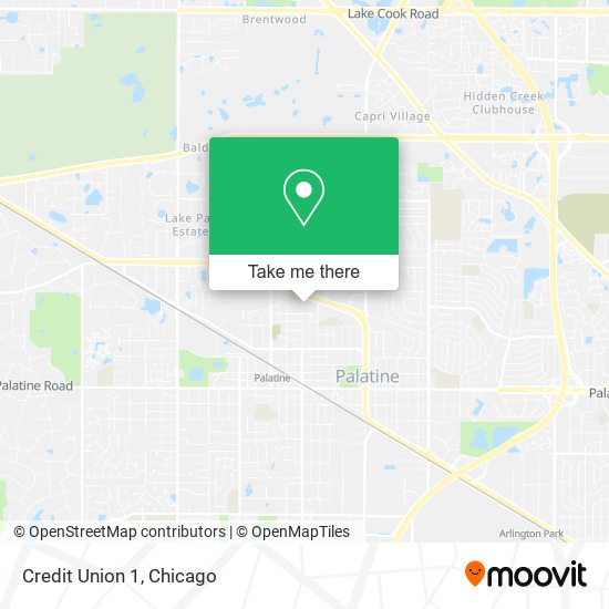 Credit Union 1 map