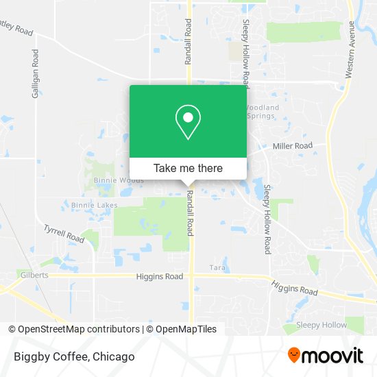 Mapa de Biggby Coffee