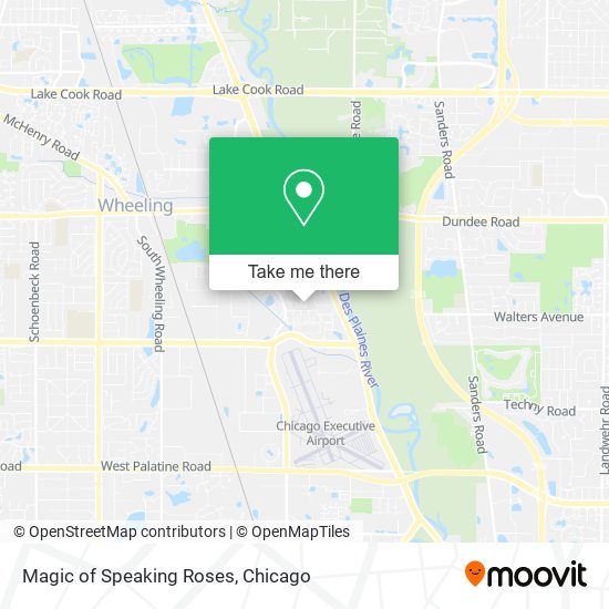 Magic of Speaking Roses map