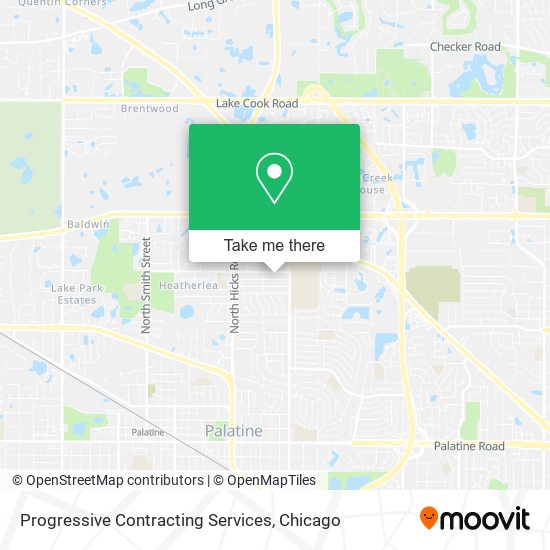 Progressive Contracting Services map