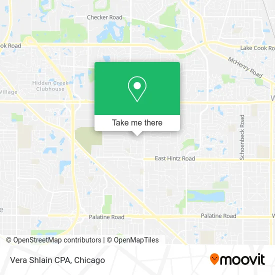 Vera Shlain CPA map