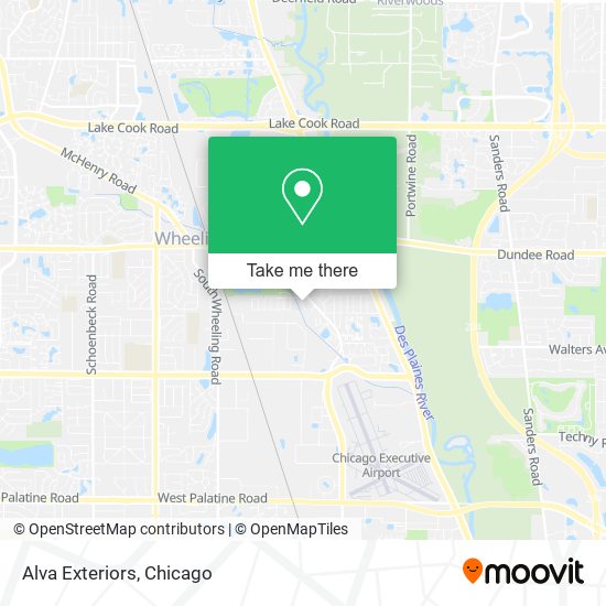 Mapa de Alva Exteriors