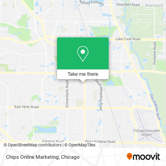 Chips Online Marketing map