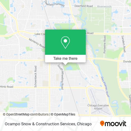 Ocampo Snow & Construction Services map