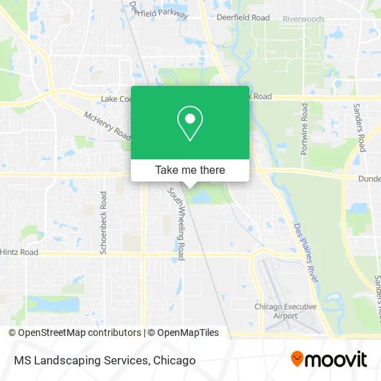 MS Landscaping Services map