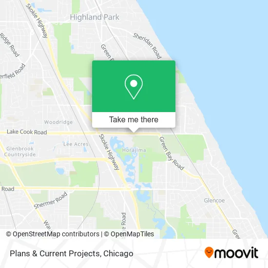 Mapa de Plans & Current Projects